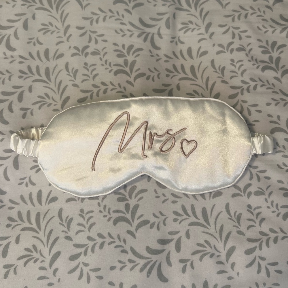 Miss to Mrs. Satin Sleep Mask